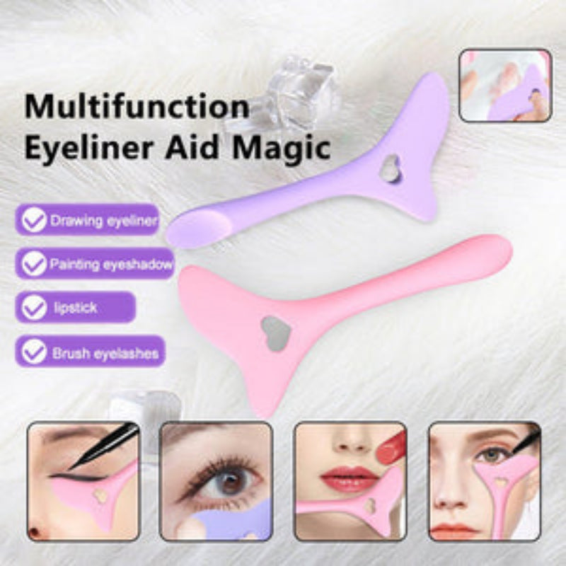 Makeup Tool Eyeliner Stencils Silicone Winged Tip